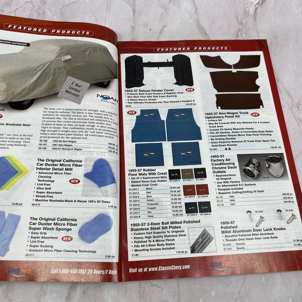 Eckler's Fall/Winter 2006 Parts and Accessories Catalog Classic Chevy World M29 - Picture 2 of 2